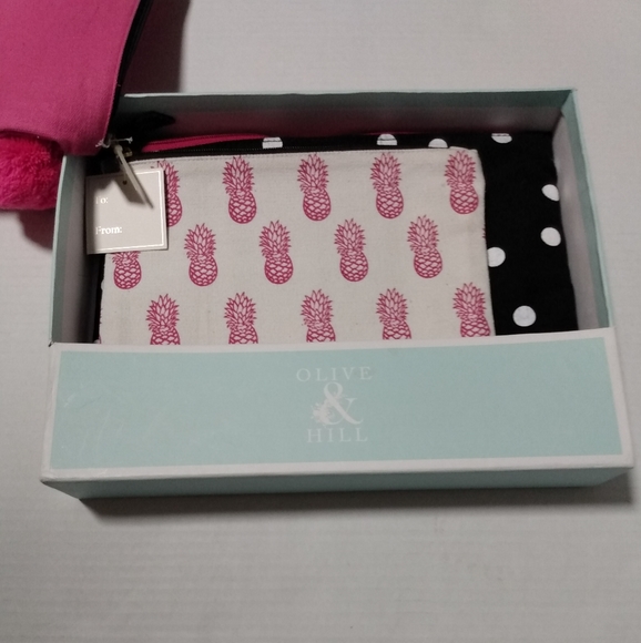 Olive & Hill Trio Pouch Set (Say The Things) - Picture 2 of 4